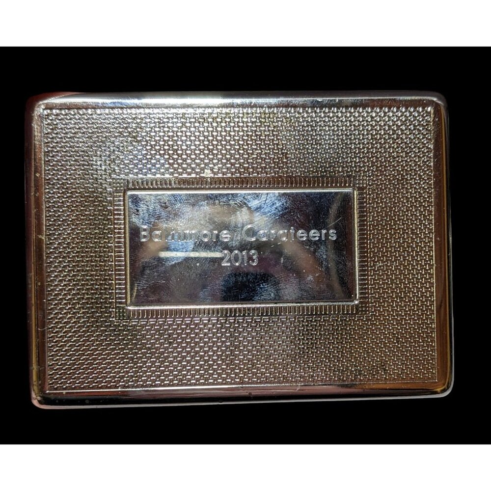 Things Remembered Silver Engraved Trinket Box